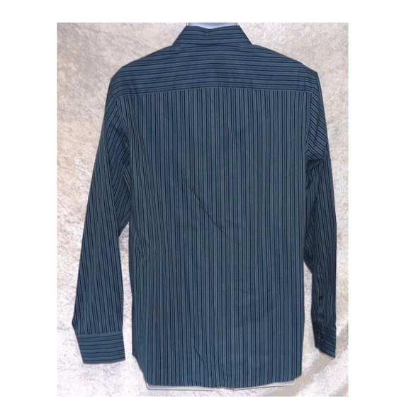 Man's Shirt Claiborne Striped Long Sleeve size M, XXL NEW - Picture 5 of 6